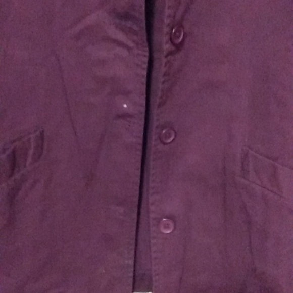 CLEARANCE WW Purple Jean Jacket 14/16W NWOT - Picture 3 of 10